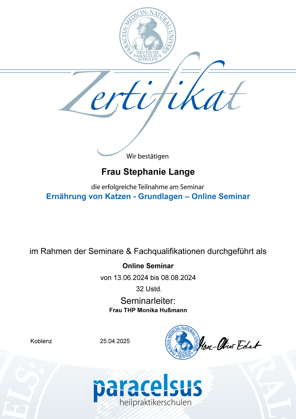 Ernährung Katzen