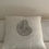 Miniature : Grand coussin blanc coquillage 2  uniquement la housse