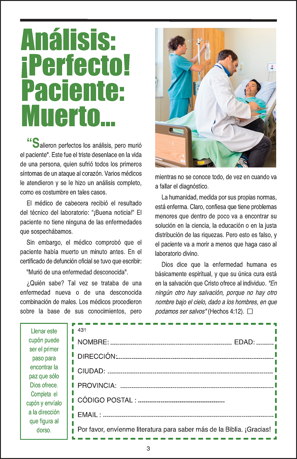 Miniatura: La Voz 431, 50 ejemplares