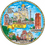 Миниатюра: Тарелка сувенирная d15(деколь)