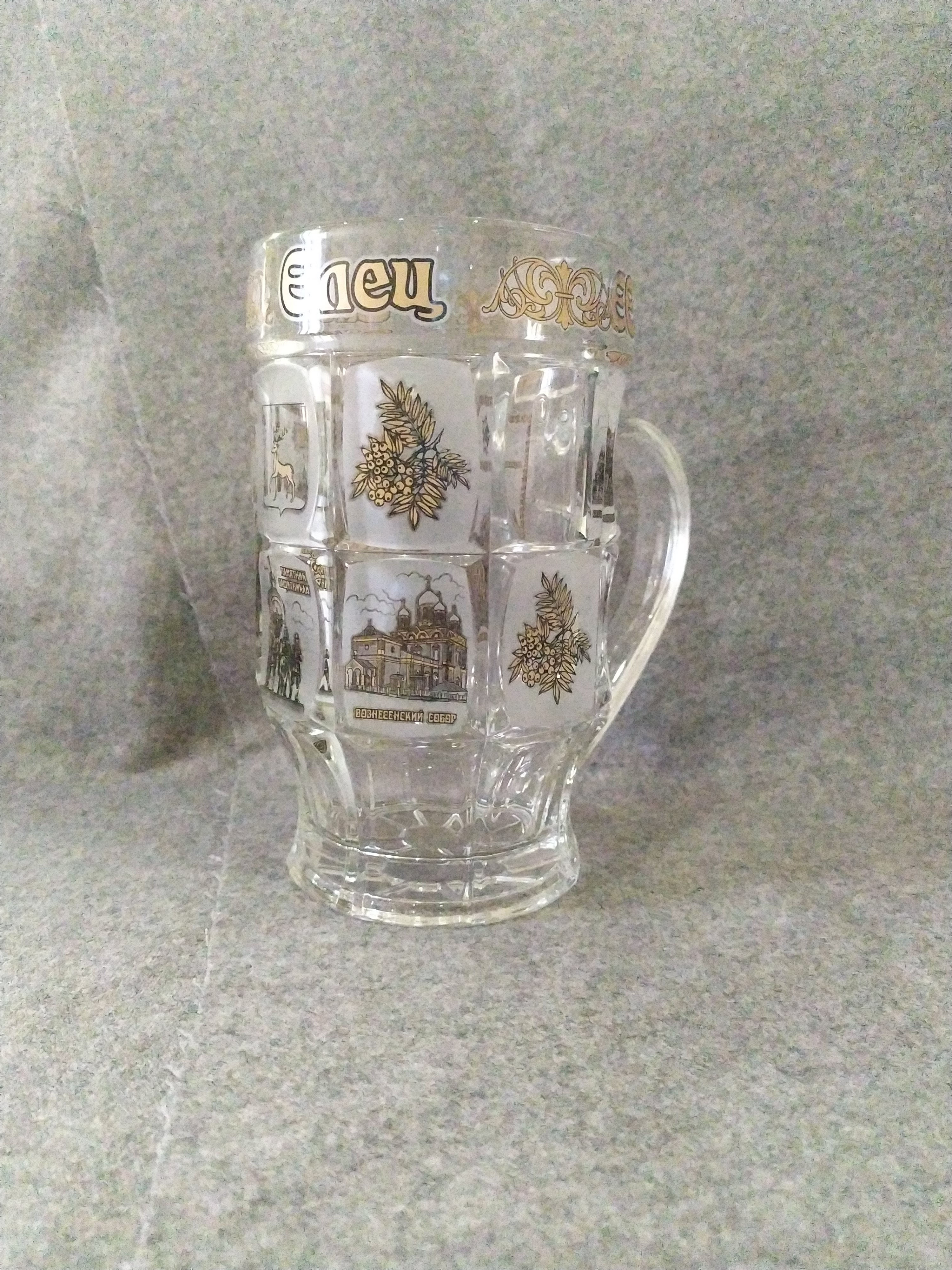 Кружка для пива 500 мл.(стекло)