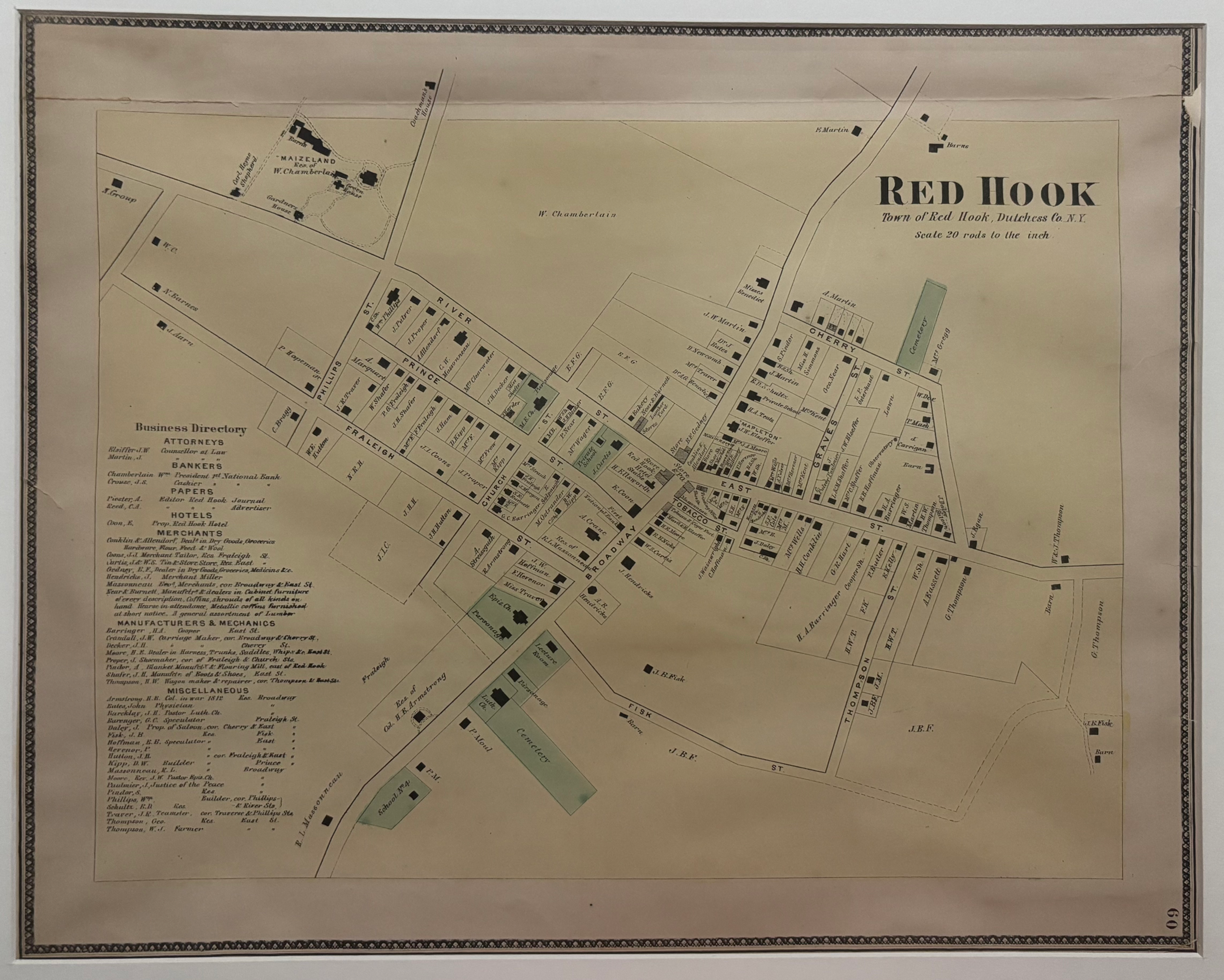 “Red Hook” by Beers, Ellis, & Soule, 1867