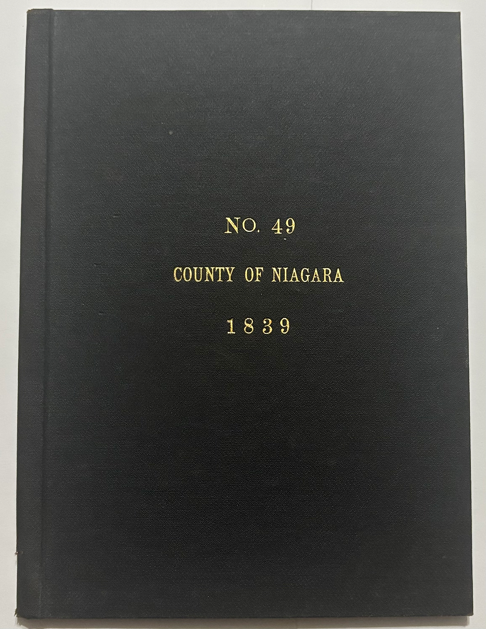 Thumbnail: “Map of the County of Niagara” by David Burr, 1839