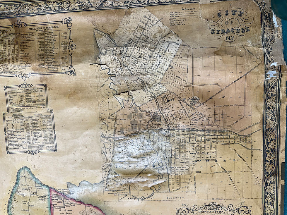 Thumbnail: Onondaga County, NYS Wall Map