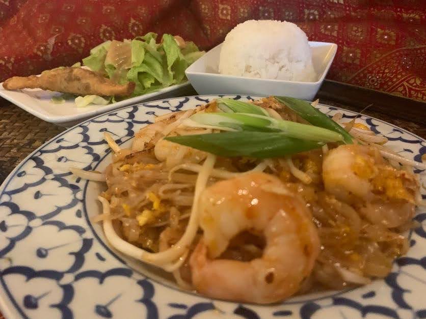 Arranged Food and Objects