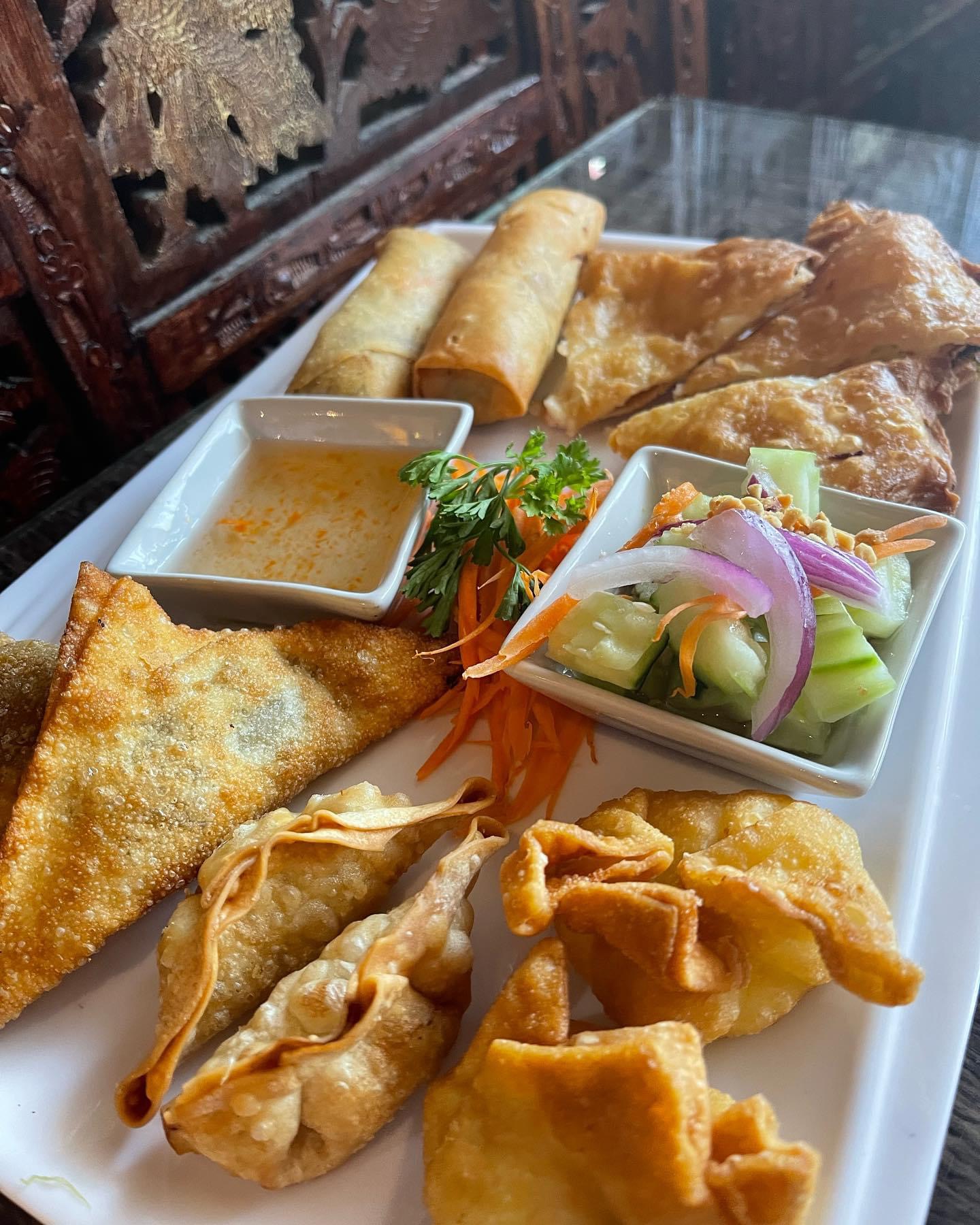 Arranged Food and Objects