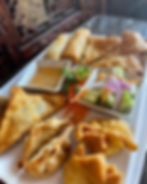 Arranged Food and Objects