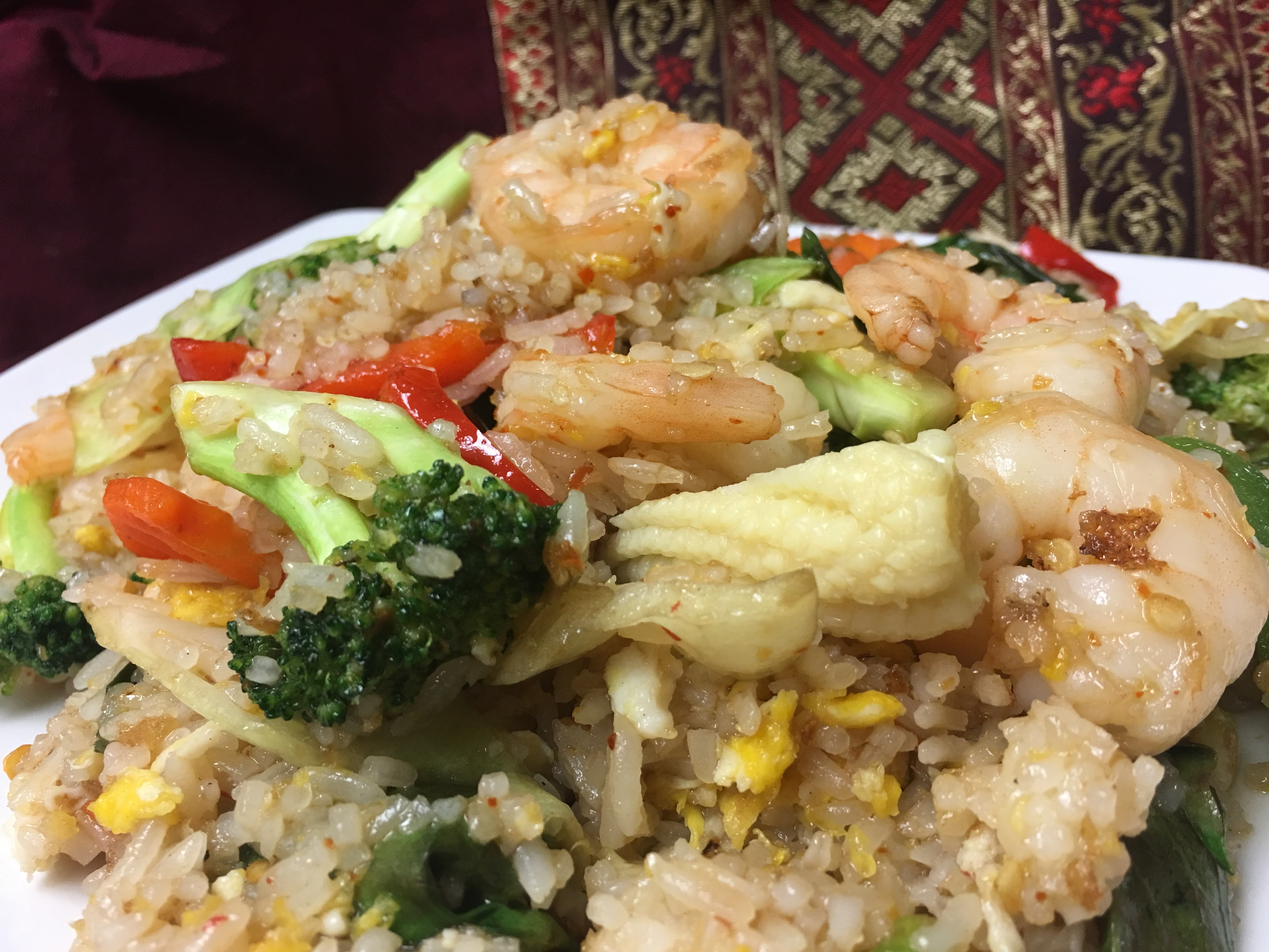 Arranged Food and Objects