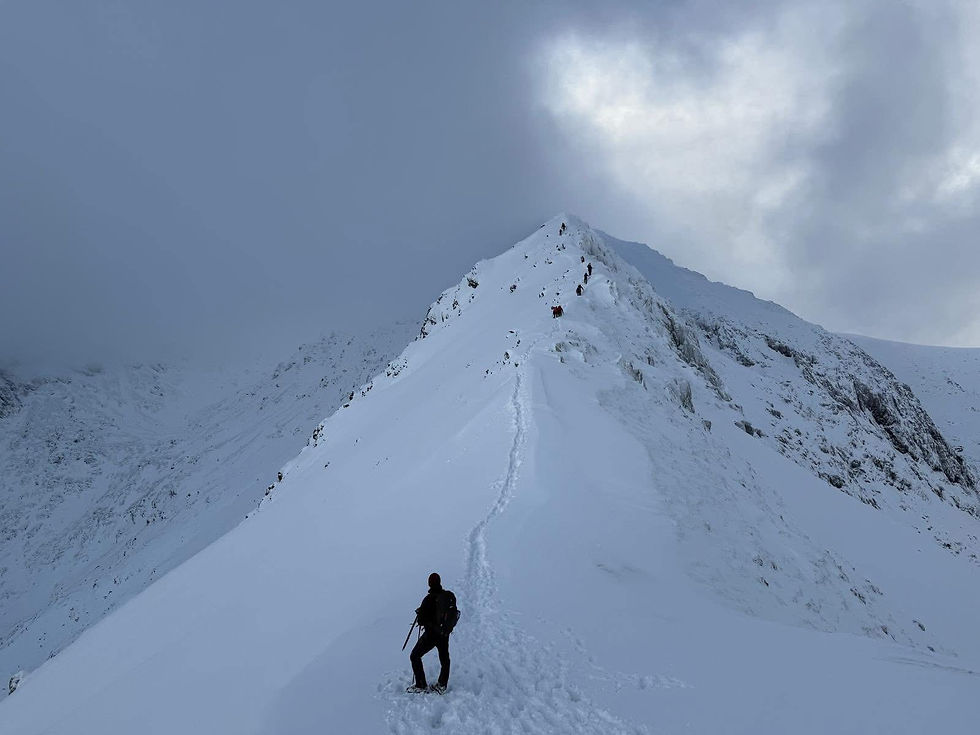 Snowdon Horseshoe, January 2026, Sam