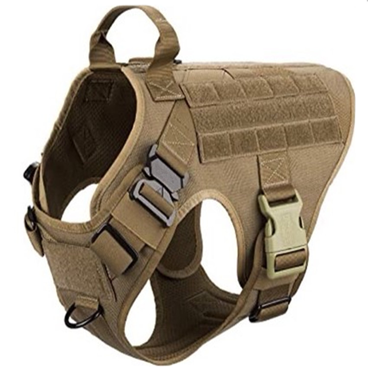 Thumbnail: Tactical Dog Harness - Heavy Duty, Adjustable Training Vest