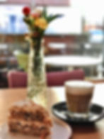 Vegan carrot cake at Tati Nijmegen