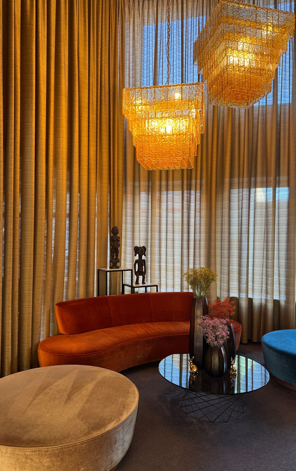 Hotel lobby at Ameron Speicherstadt in Hamburg