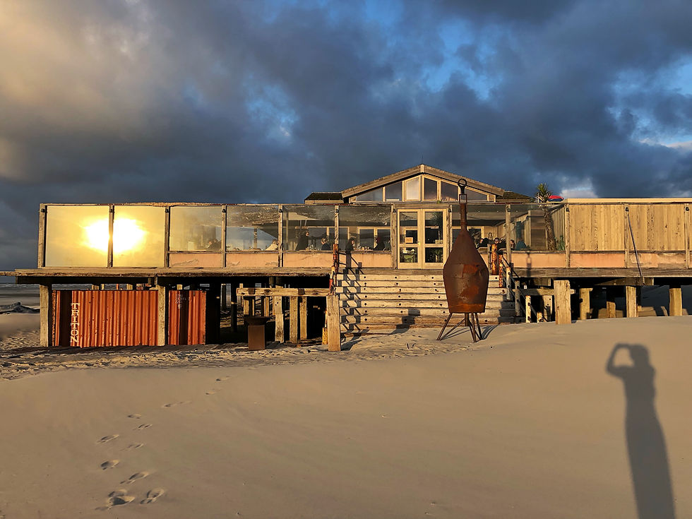 Wooden Beach Bar 'West aan Zee' Terschelling