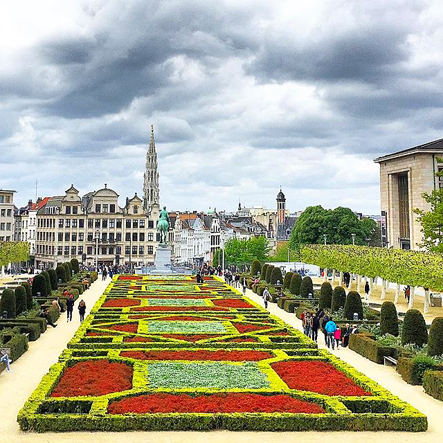 Mont des Arts in Brussels