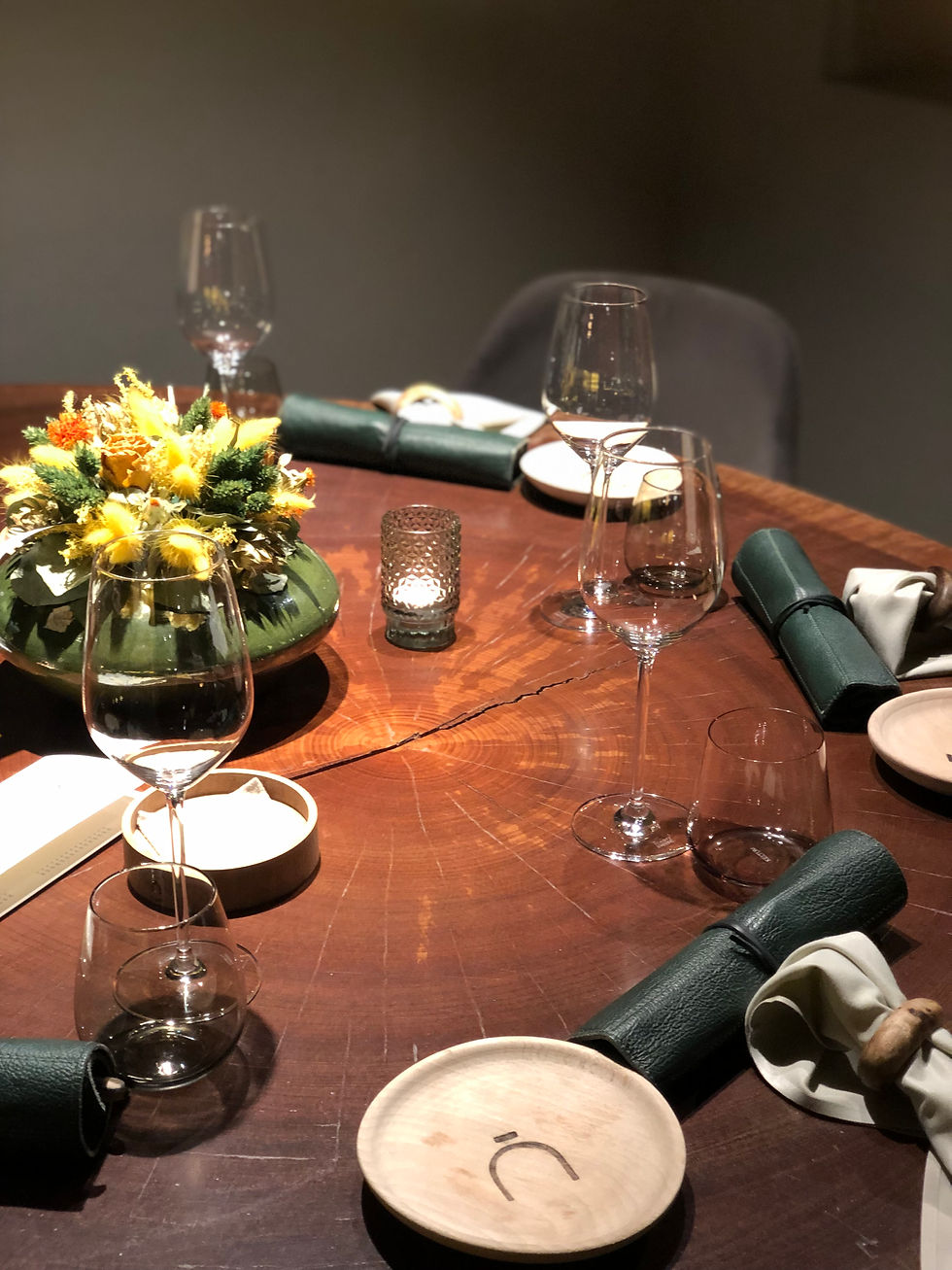 Table at Bistro Le Nord in Roeselare