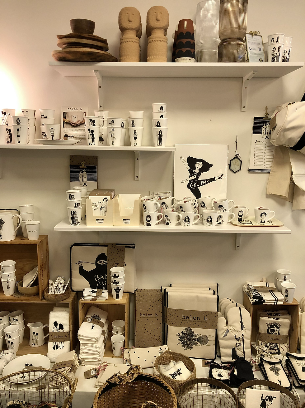 Ceramics of "helen b" at Zuskus in Deinze