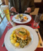 Dinner at Restaurant Beck's in'n Snoor in Bremen