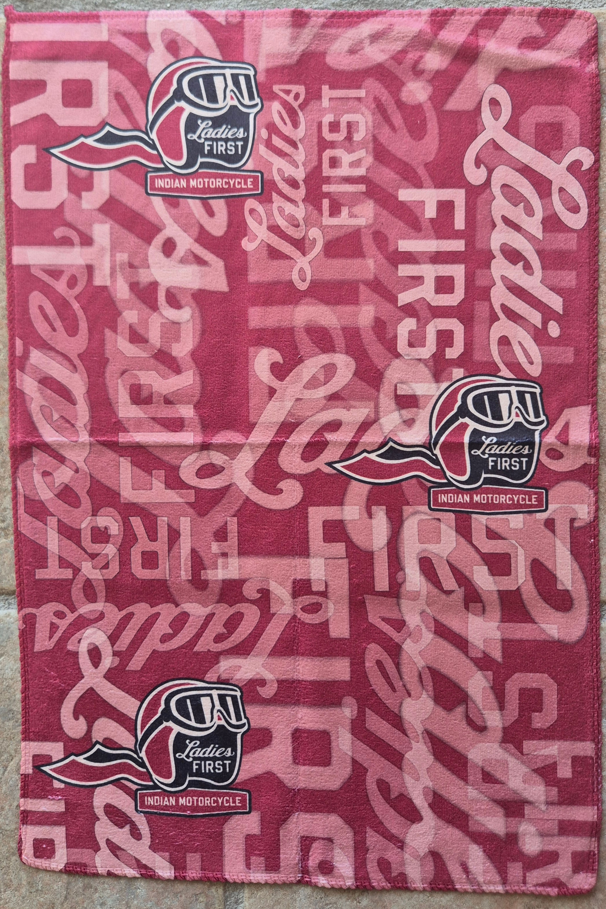 Lingette Moto microfibre Red - Motorcycle Microfiber wipes 30x45cm