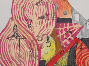 Creative work inspired by the Carol Ann Duffy poem 'Valentine'.