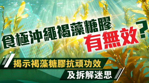 [vol. 15] 食極沖繩褐藻糖膠有無效？揭示褐藻糖膠抗頑功效及拆解迷思