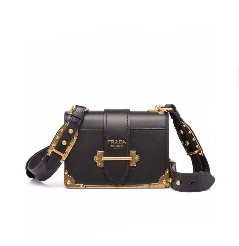 Prada Cahier Shoulder Bag