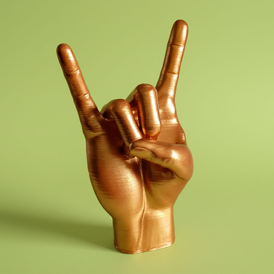Rock El Figürü | Bronz
