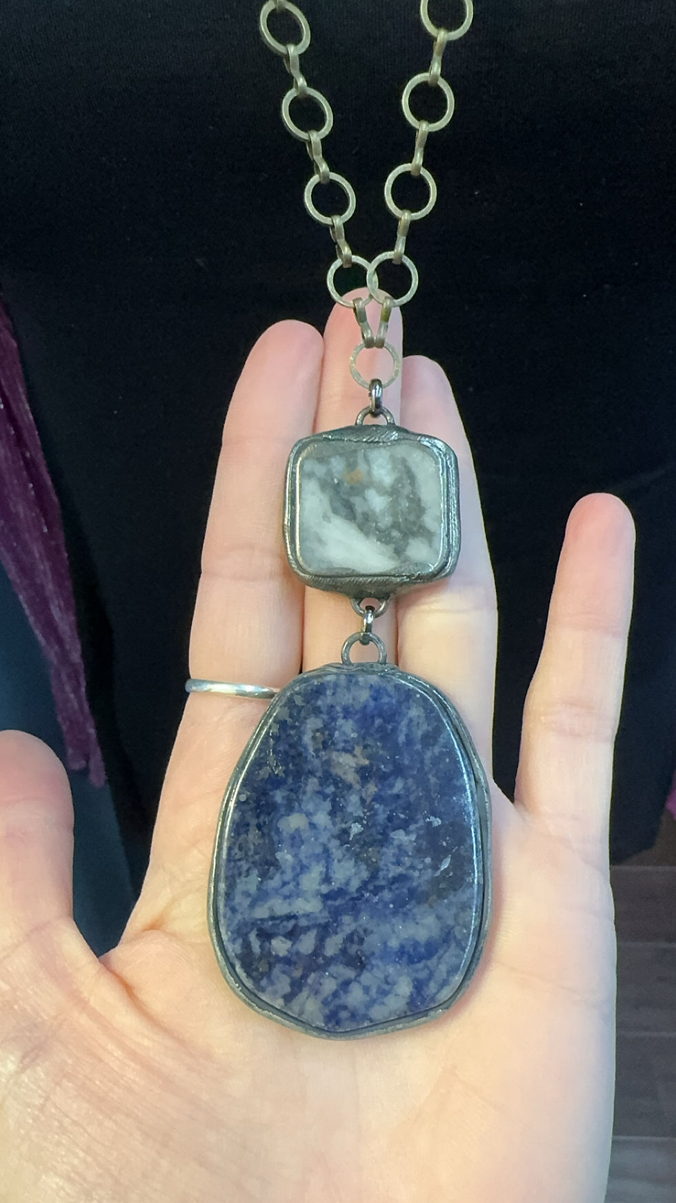 Thumbnail: Circe Blue Sea Necklace 