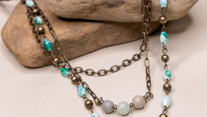 McKenna Necklace- Turquoise