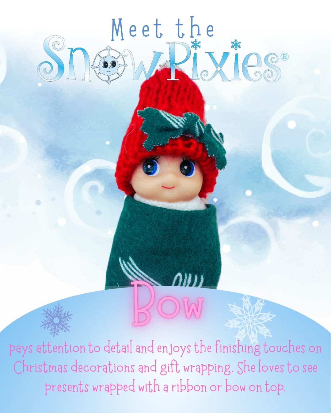 SnowPixies Care Package - Bow