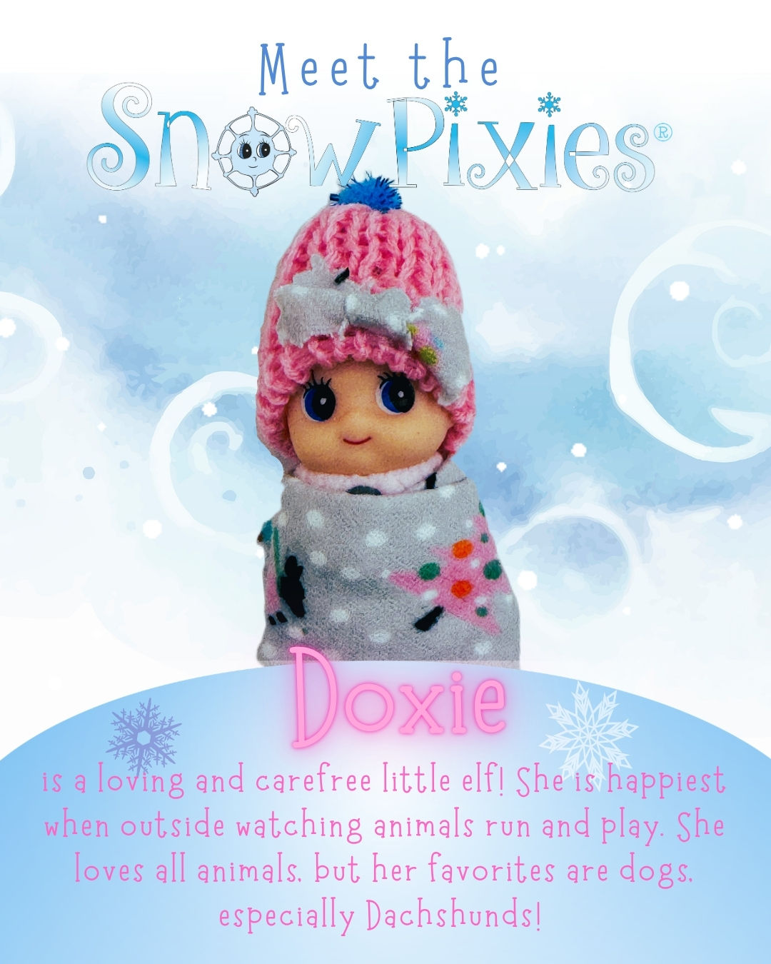 SnowPixies Care Package - Doxie