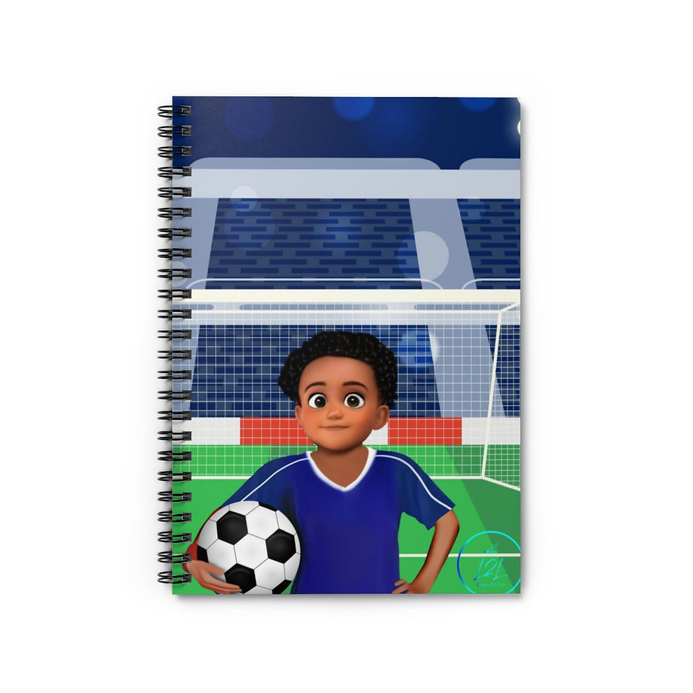 Thumbnail: Goal Getter Notebook - Boy Curly