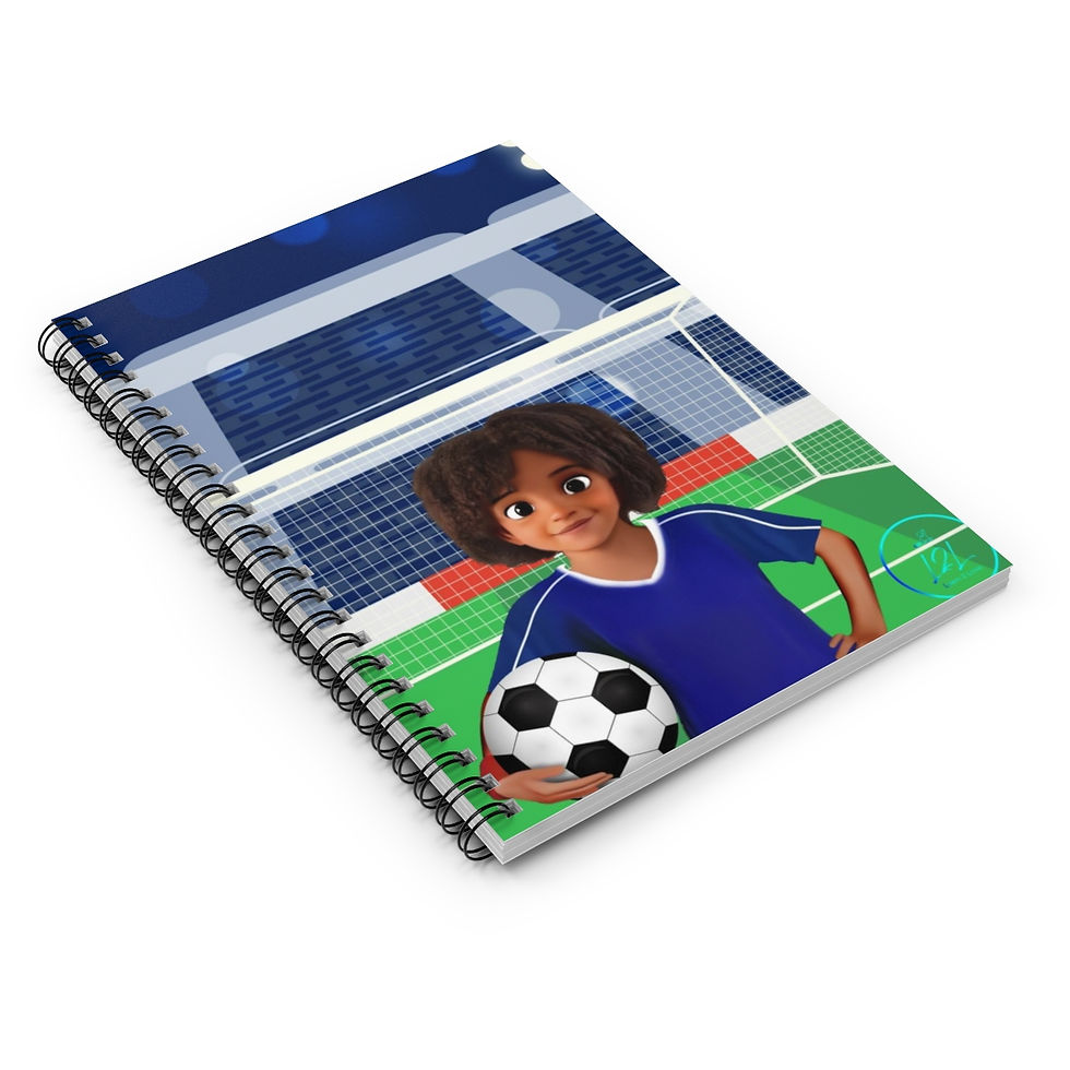 Thumbnail: Goal Getter Notebook - Boy Afro