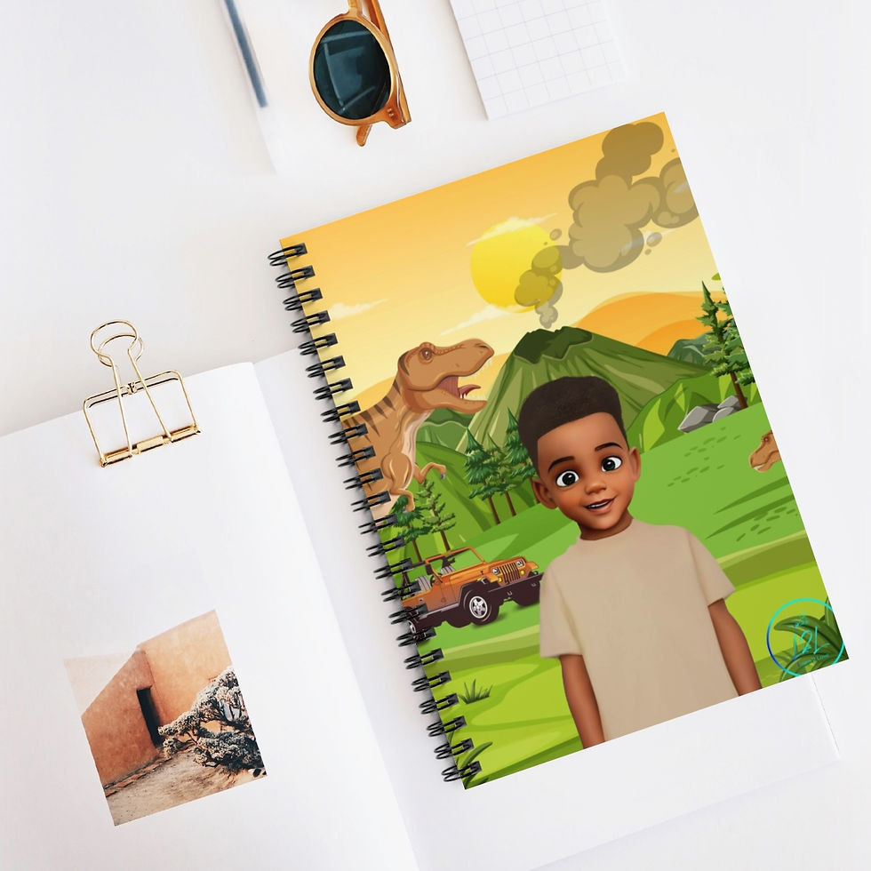 Thumbnail: Dino Explorer Notebook - Boy Hightop