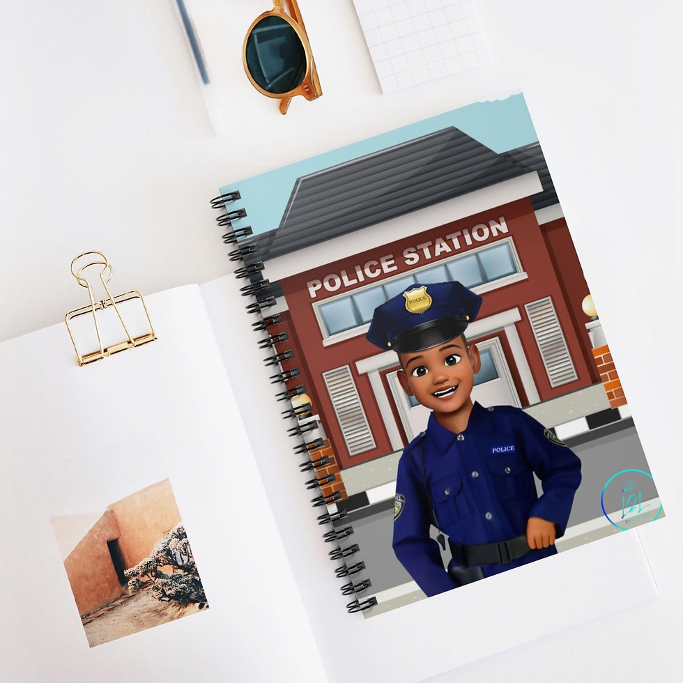 Thumbnail: Junior Officer Notebook - Police Boy Mini Locs