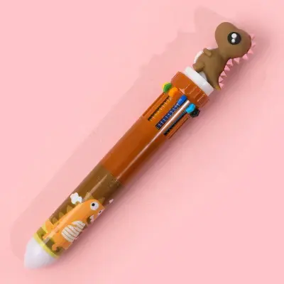 Thumbnail: 10 Colors Ballpoint Pen Dinosaurs Unicorn
