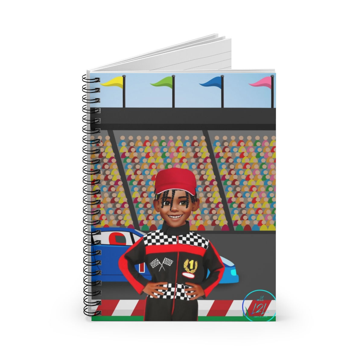 Speedster Notebook - Boy Braids