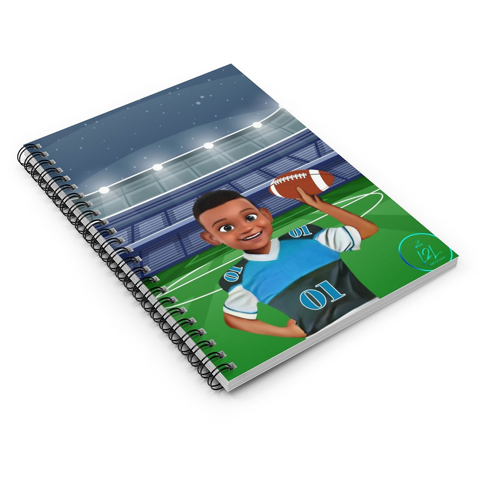 Thumbnail: Gridiron Glory Notebook - Football Boy Low Cut