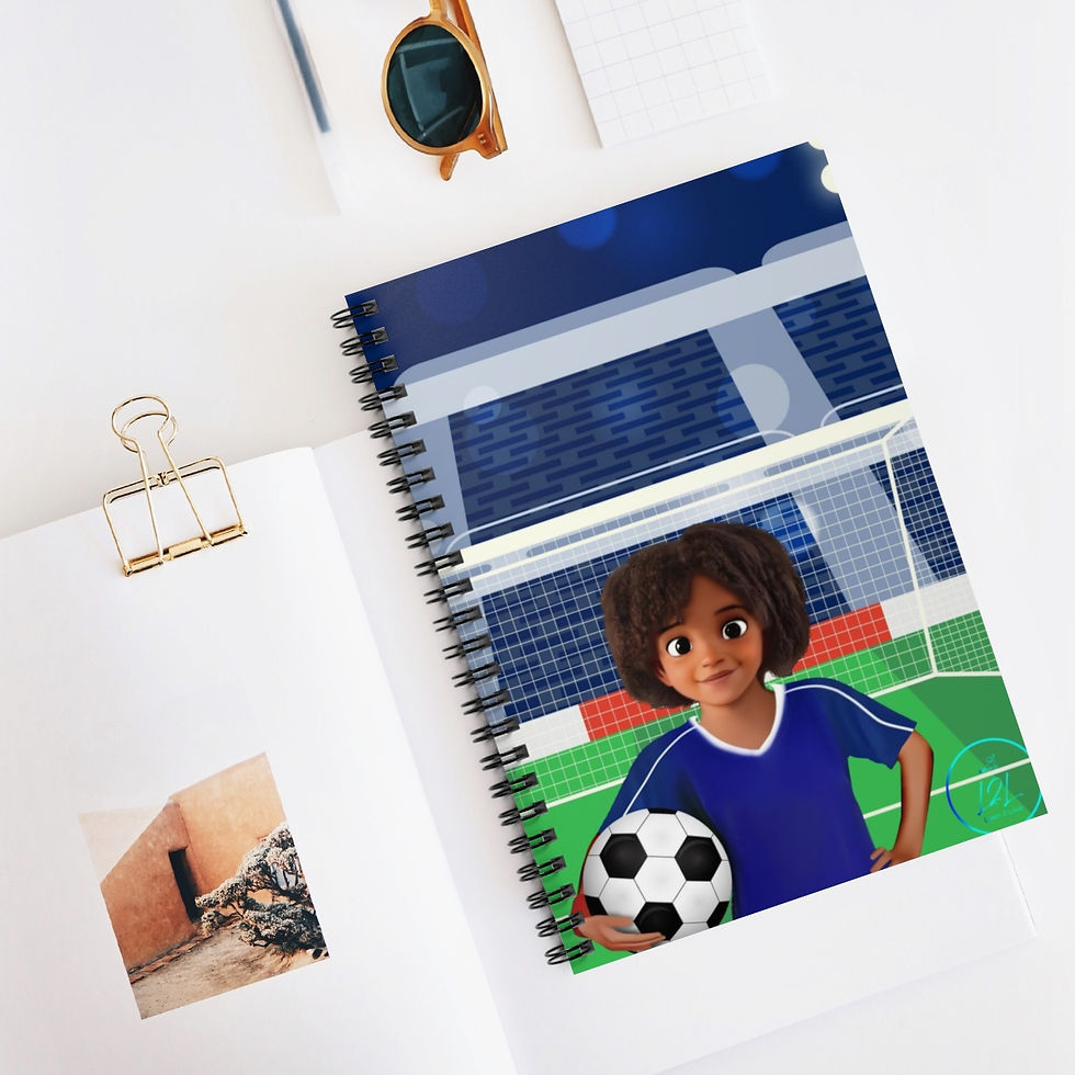 Thumbnail: Goal Getter Notebook - Boy Afro