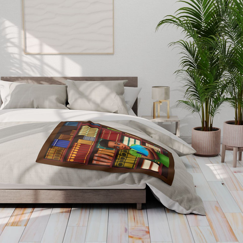 Thumbnail: Bookworm Boy 2 Arctic Fleece Blanket