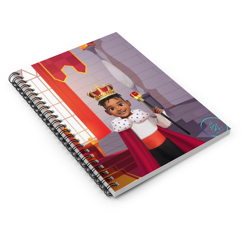 Thumbnail: Regal Reflections: A Prince's Notebook - Mini Locs