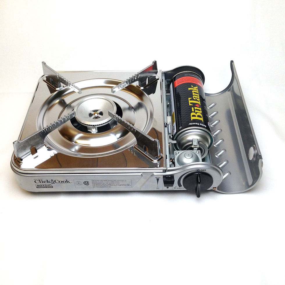 Thumbnail: Click2Cook Stainless Steel Portable Stove