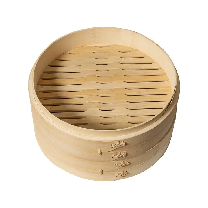 Thumbnail: Joyce Chen®  2-Tier Bamboo Steamer Baskets, 10-Inch