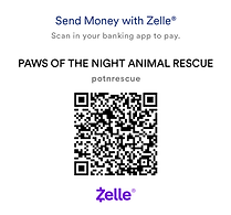PAWS OF THE NIGHT ANIMAL RESCUE Zelle QR Code.png