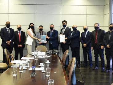 Liziane participa de agenda no Ministério do Trabalho e Previdência