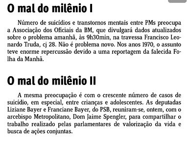 Jornal Correio do Povo (27/08)