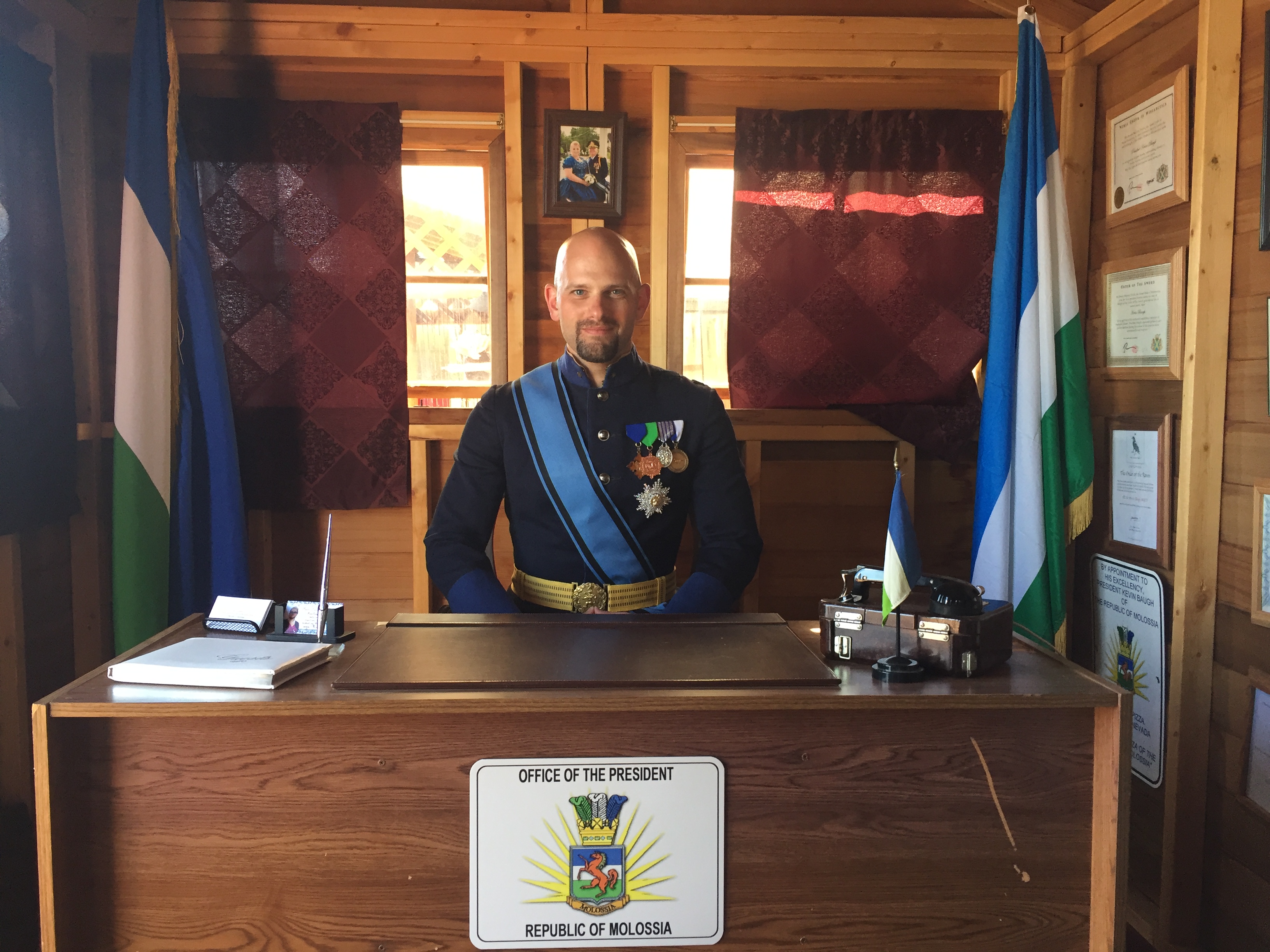 Grand Duke at the President's Desk