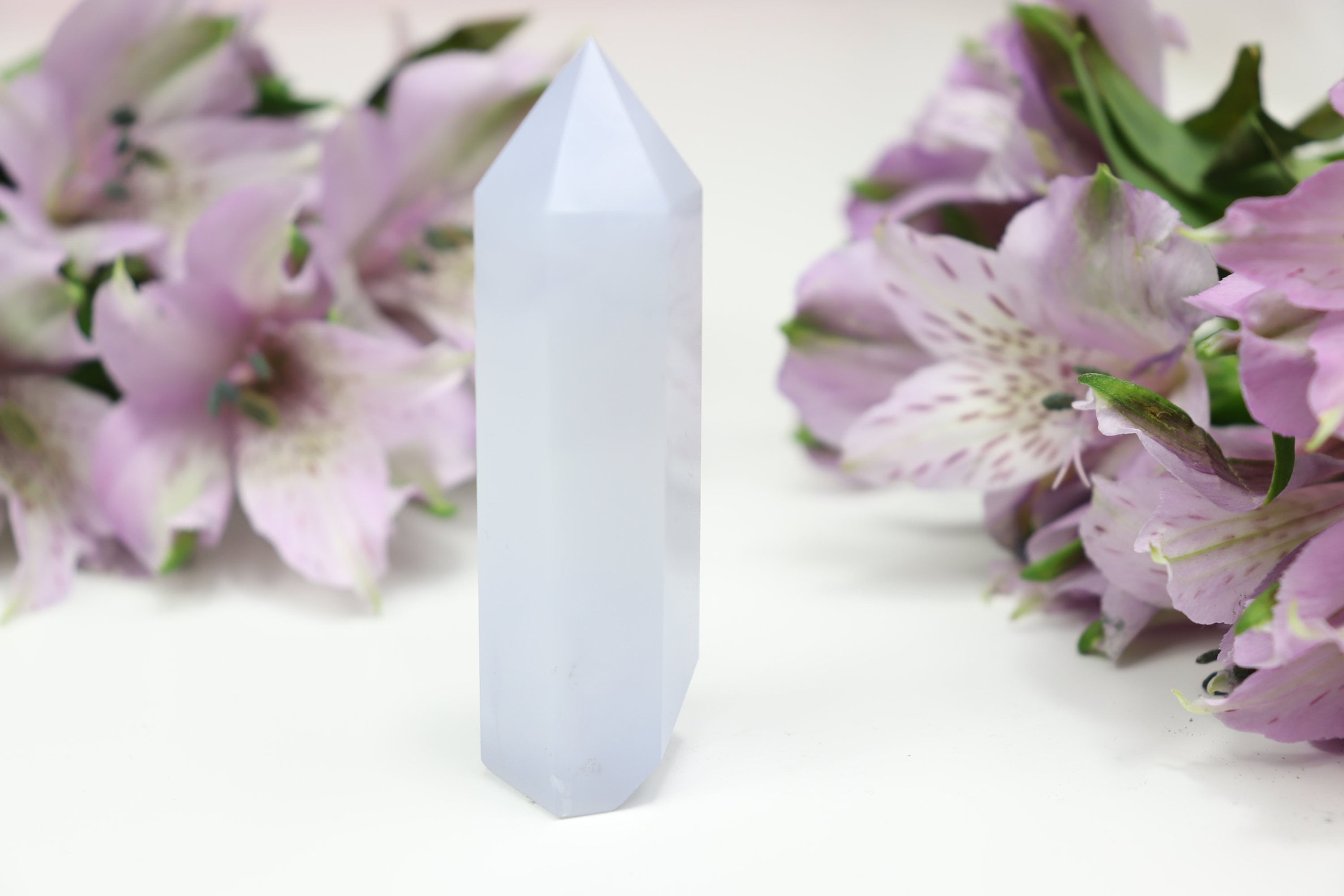 Blue Chalcedony Tower