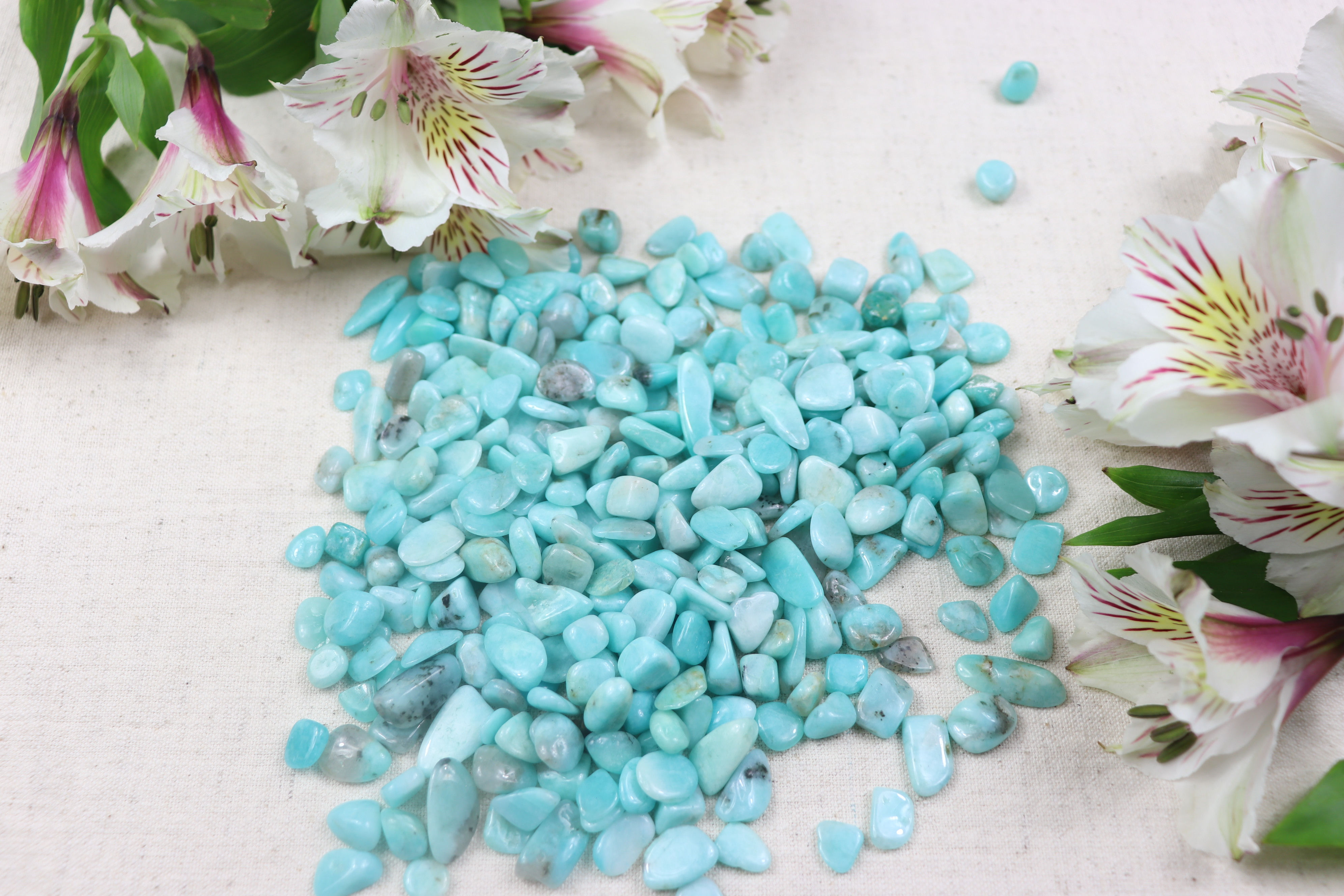 Caribbean Calcite Crystal Chips 50g Bag