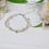 Thumbnail: Ethiopian Opal Triple Chain Sterling Silver Bracelet