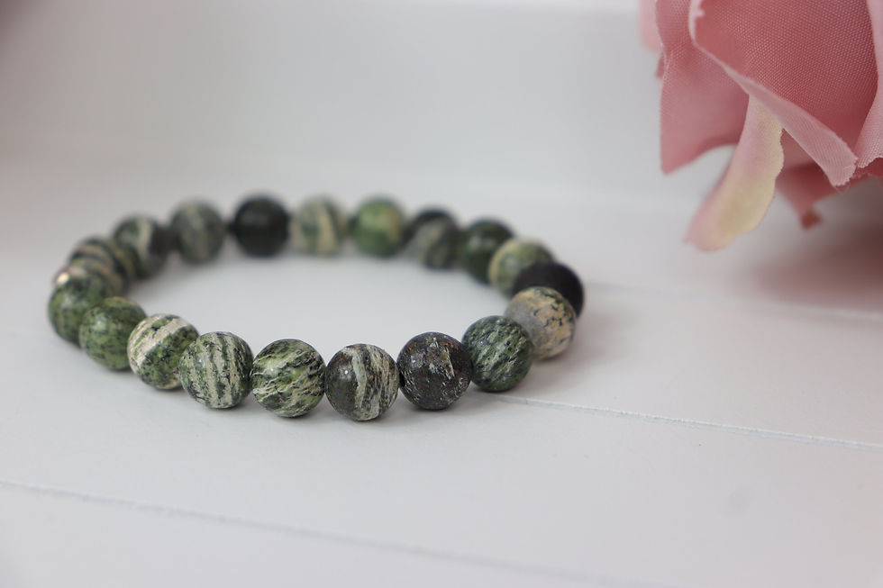 Thumbnail: Serpentine Stretchy Aromatherapy Bracelet